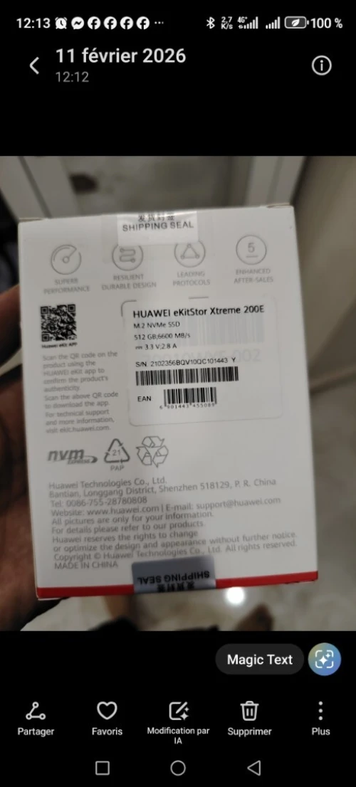 Huawei ekitstore 512GB