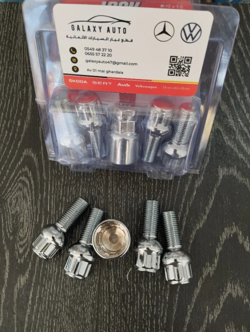 KIT GOUJON SECURITE +CLE