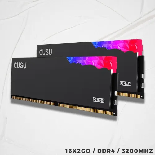 CUSU DDR4 32GB 16X2 3200Mhz RGB
