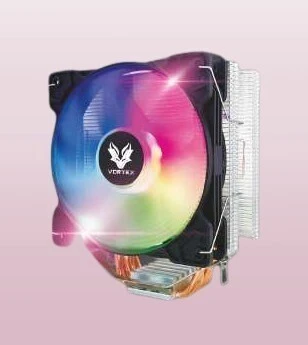 VORTEX LIGHT COOLER ARGB - VENTILATEUR ARGB 120MM AVEC ECLAIRAGE ARGB - AMD - INTEL - BLACK