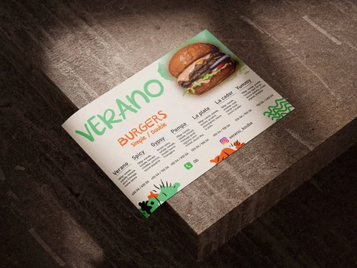 Design menu, catalogue, carte visite, flyer . . .