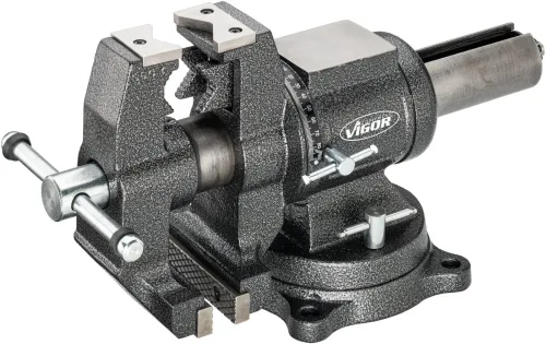 Étau Parallèle 150 mm VIGOR Allemagne - Base Pivotante 360