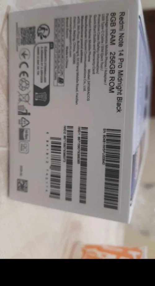 Xiaomi hyper OS Redmi Note 14 pro