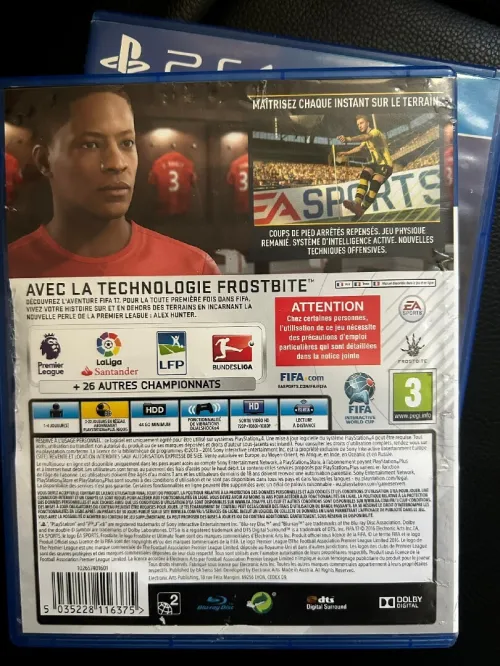 Horizon zero dawn + fifa 18 + fifa 17 + fifa 16