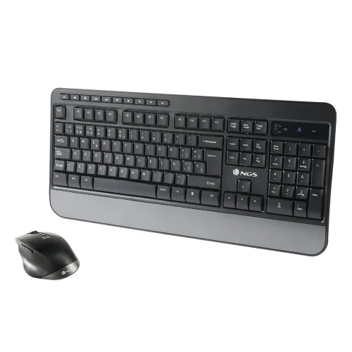 Kit Clavier et Souris sans Fil Bluetooth 4.0 ou USB, Multi Appareils, AZERTY Français NGS