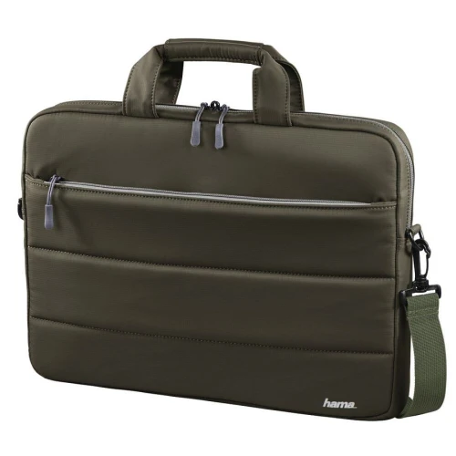 SACOCHE LAPTOP 14" HAMA TORONTO GREY ET VERT OLIVE