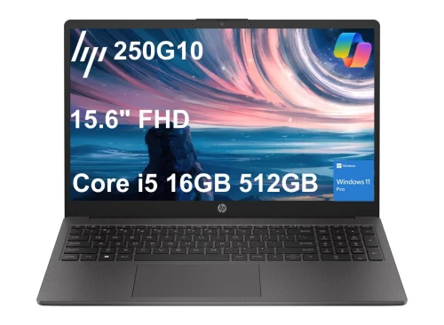 LAPTOP HP 250 G10 CORE I5-1335U / DDR4 16GB / SSD 512GB NVME / 15.6" FHD NEUF SOUS EMBALLAGE