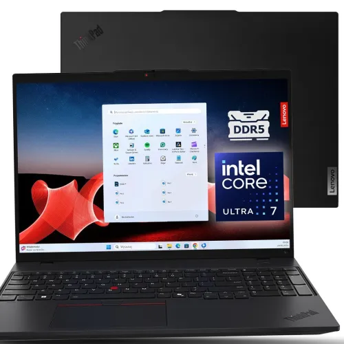 LAPTOP LENOVO THINKPAD L16 GEN 2 INTEL ULTRA 7 VPRO 265U / DDR5 32GB / SSD 512GB / ECRAN 16" FHD NEUF SOUS EMBALLAGE