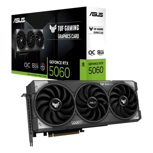 CARTE GRAPHIQUE ASUS TUF GAMING GEFORCE RTX 5060 8GB DDR7 OC NEUF SOUS EMBALLAGE