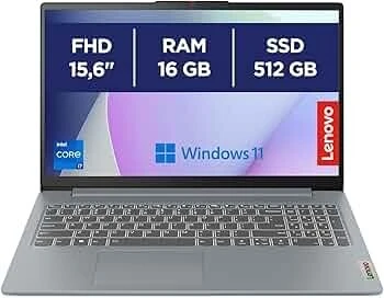 LAPTOP LENOVO IDEAPAD SLIM 3 CORE I7-13620H DDR5 16GB SSD 512GB ECRAN 15.6" FHD NEUF SOUS EMBALLAGE