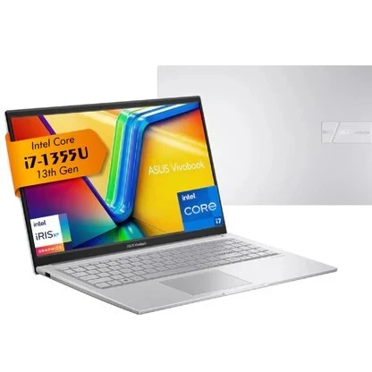 LAPTOP ASUS VIVOBOOK X1504VA CORE I7-1355U DDR4 8GB SSD 512GB NVME ECRAN 15.6" FHD NEUF SOUS EMBALLAGE