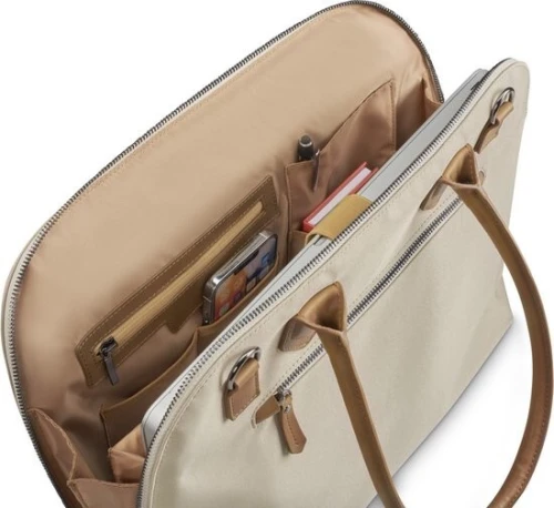 Sacoche pour laptop FEMME HAMA Fabulous 15.6" jusqu'à 16.2" Beige
