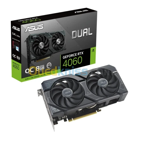 CARTE GRAPHIQUE ASUS DUAL RTX 4060 8GB OC