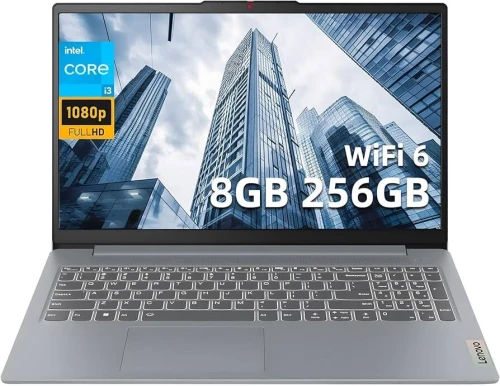 LAPTOP LENOVO IDEAPAD SLIM 3 CORE I3-1315U DDR4 8GB SSD 256GB ECRAN 15.6" FHD NEUF SOUS EMBALLAGE