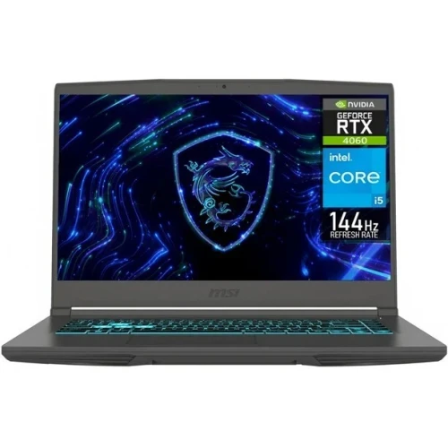LAPTOP MSI THIN 15 B13VE CORE I5-13420H 16Go 512Go RTX4050 6Go ECRAN 15.6" FHD 144Hz NEUF SOUS EMBALLAGE