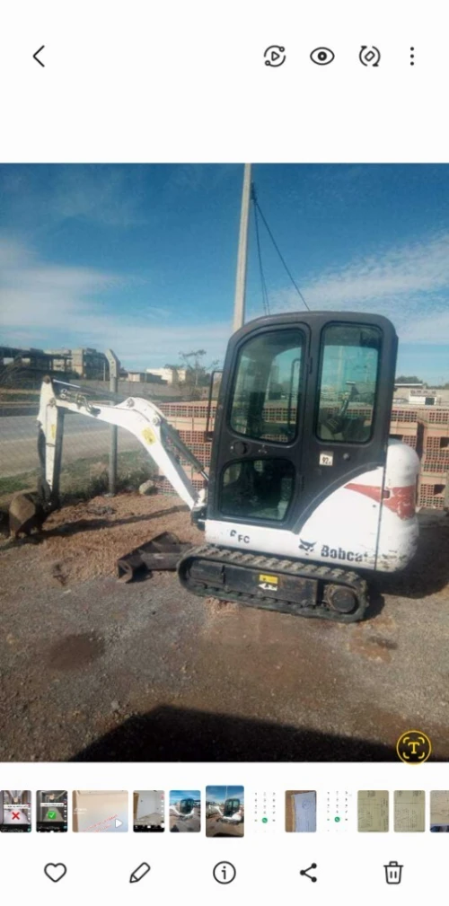 Mini pelle bobcat Mini pelle 2011
