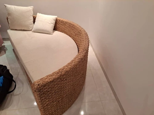 Grand Fauteuil en Osier 