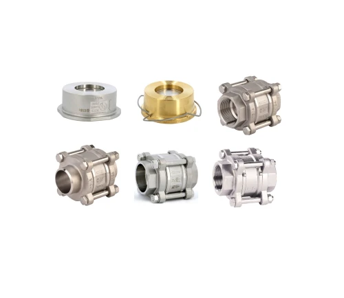 CLAPETS ANTI RETOUR A DISQUE | INOX | LAITON