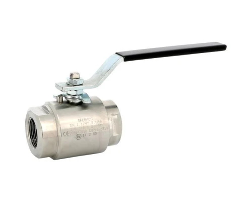 VANNE A BOISSEAU SPHERIQUE INOX | 2 pièces - 3 pièces | PN10 à PN63