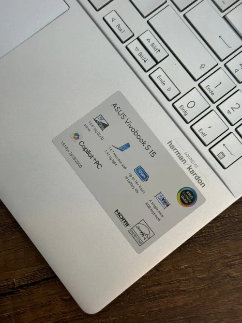 Asus S15 Snapdragon X Elite OLED - 16Go - 1To SSD NVMe