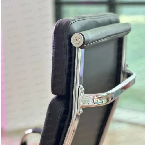 Fauteuil de bureau AURA noir _ style et confort au bureau MOBIX-DZ