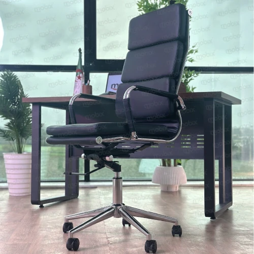 Chaise de direction AURA opérateur noir de la marque Mobix dz