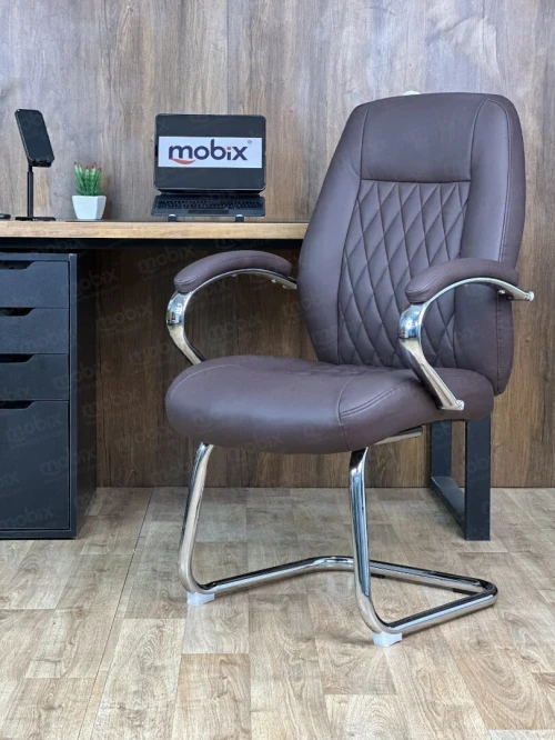 Chaise de bureau fauteuil PDG PILOT simili cuir marque Mobix dz