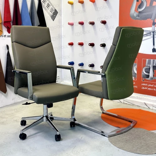 Chaise AKAR DUO simili cuir double face de la marque mobixdz