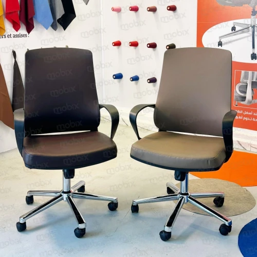 Chaise opérateur STRADA EXECUTIF en simili cuir de la marque mobix dz