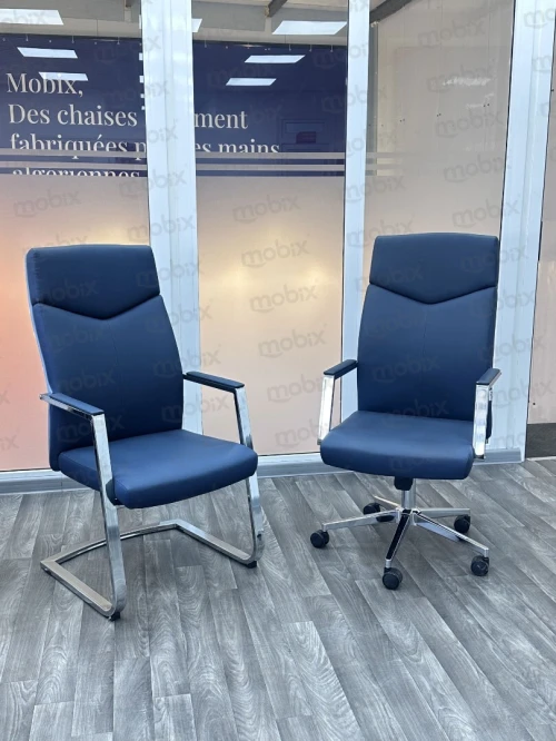 Chaise AKAR DUO simili cuir double face de la marque mobixdz