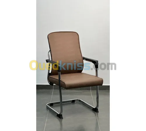 CHAISE BUREAU VISITEUR SEDIA EXECUTIVE en Simili Cuir Skaï De La Marque MOBIX-DZ 