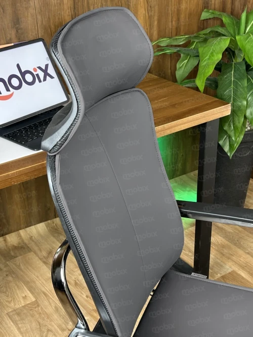 Chaise de bureau SEDIA EXECUTIVE opérateur en simili cuir marque MOBIX DZ