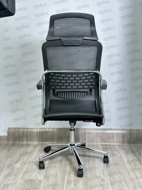Chaise opérateur SEDIA noir pour bureaux et administrations de la marque Mobix-dz