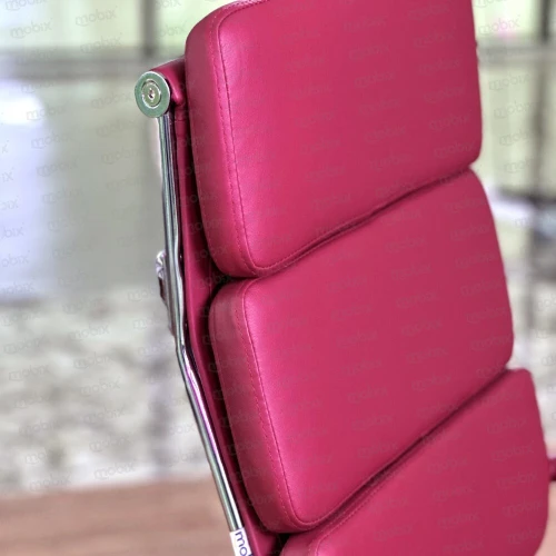 Chaise de direction AURA opérateur bordeau de la marque Mobix dz