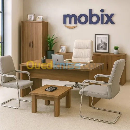Chaise Stellar administrative moderne et pratique PDG en simili cuir (skaï) de la marque mobixdz