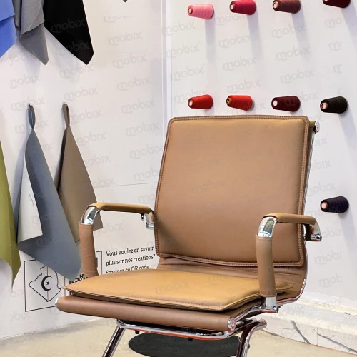 Chaise de direction visiteur ELITE marron de la marque Mobix dz