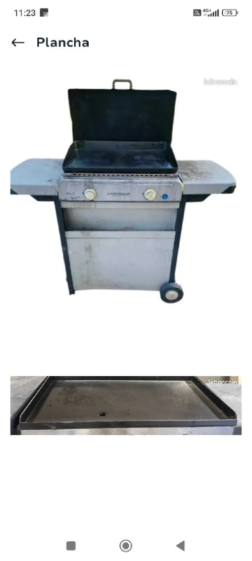 Barbecue camping gaz France