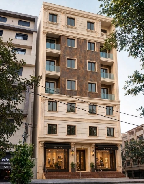 Façade en HPL/ALLUCOBANDE/CLASSIQUE
