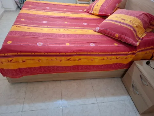 Chambre a coucher + Matla + 2 table de nuit