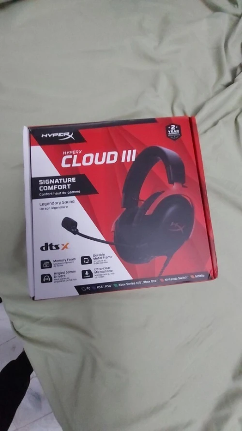Casque hyper X cloud 3 