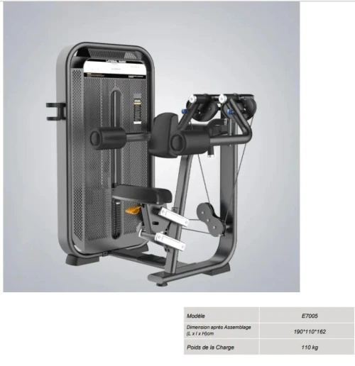 Lateral Raise (Presse Élévation Latérale)