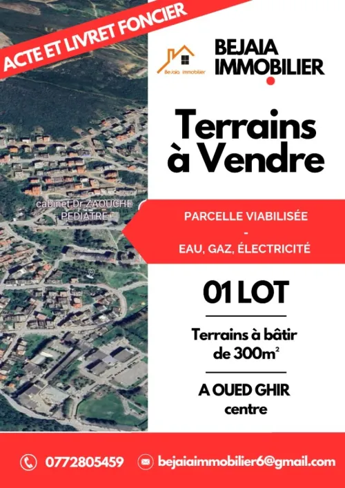 Vente Terrain Béjaïa Bejaia
