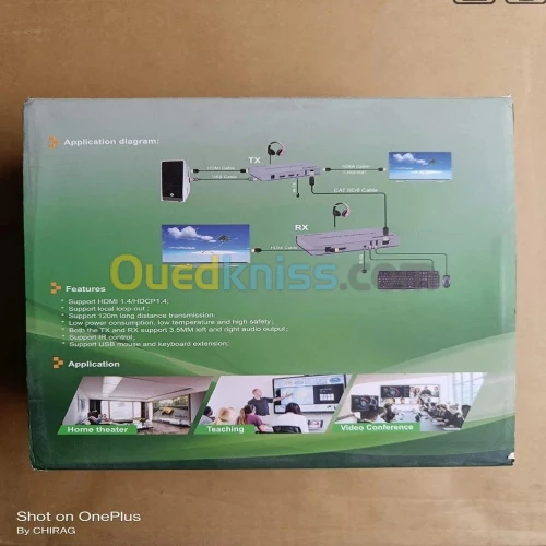 HDMI Extender 120M 4K KVM 