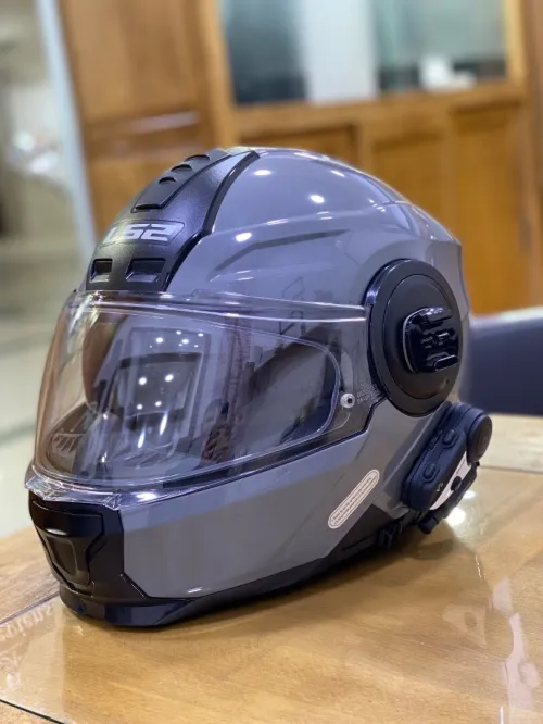 LS2 Casque Moto Modulable Scope gris Nardo