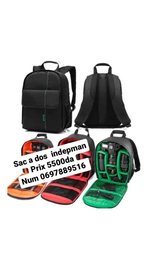 Pochette et sac a dos