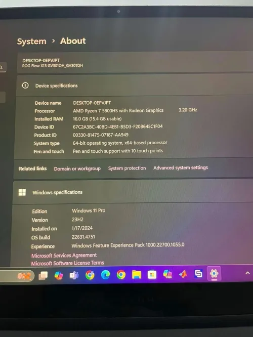 Asus Rog Flow x13