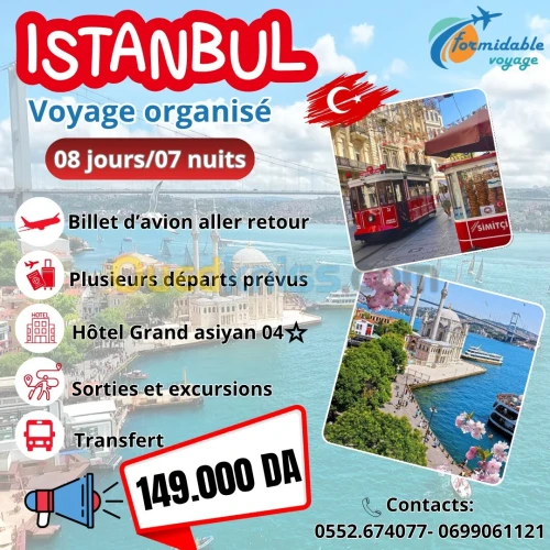 Promo Istanbul été 2025 