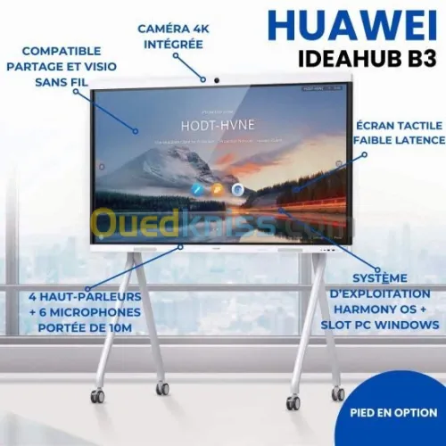 HUAWEI IdeaHub B3, 65/75/86-inch infrared screen, OPS I5/I7-10500, Ideahub Controller