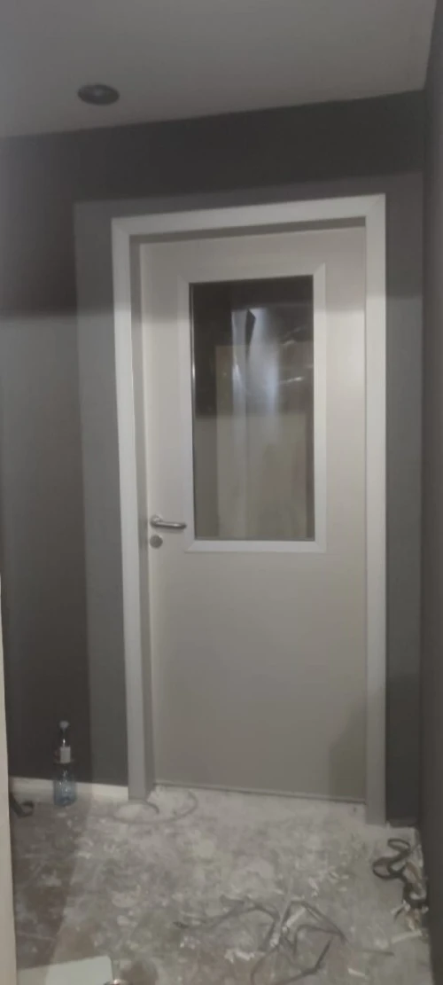 porte plombée et paravent plombé contre rayon X et porte technique 