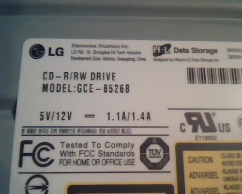 Lecteur Graveur LG CD-R/RW 